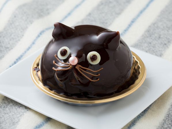 いたずら子猫のチョコケーキ