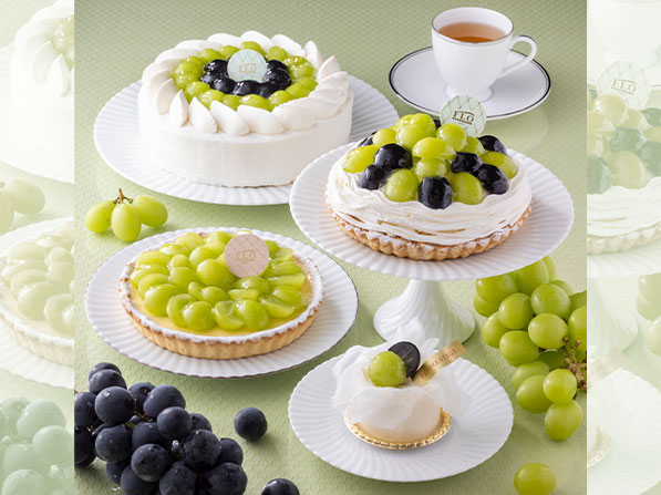 シャインマスカットと巨峰のスペシャルショートケーキ Patisserie ケーキ