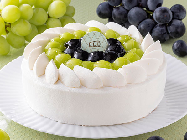 シャインマスカットと巨峰のスペシャルショートケーキ Patisserie ケーキ シャインマスカットと巨峰のスペシャルショートケーキ Patisserie ケーキ