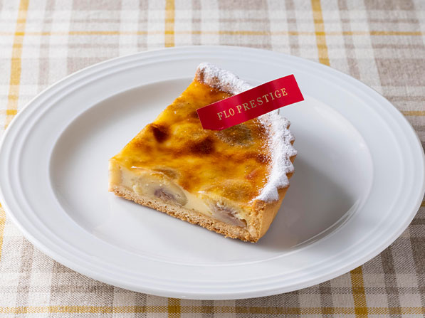 たっぷりマロンのプリンタルト カット Tarte タルト たっぷりマロンのプリンタルト カット Tarte タルト