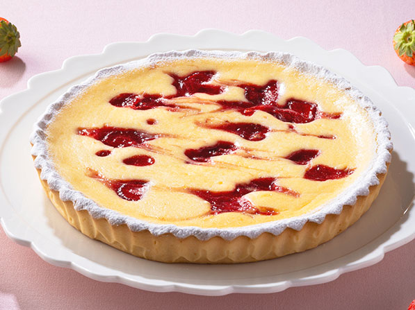 苺チーズタルト