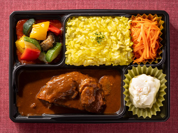 ビーフシチューハンバーグBENTO