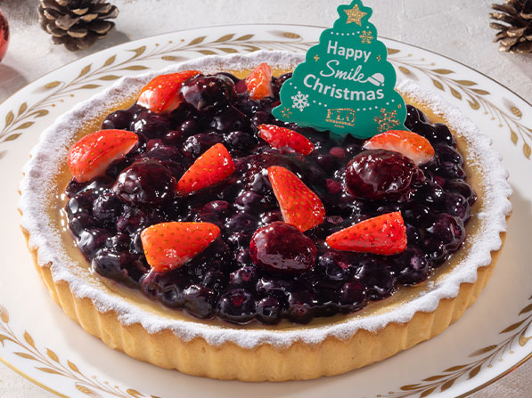 Xmasベリーベリーチーズタルト