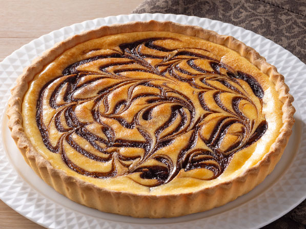 チョコチーズタルト