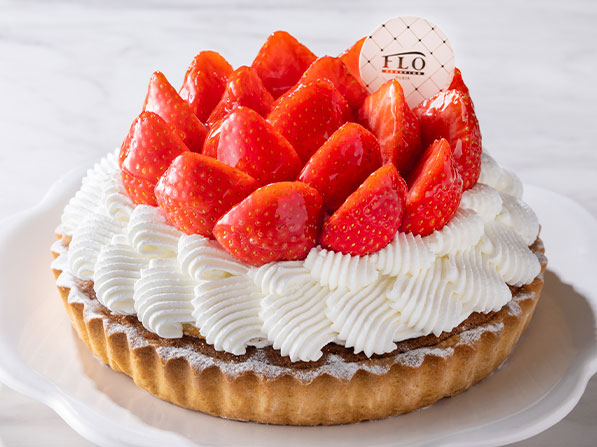あまおうのストロベリークリームタルト