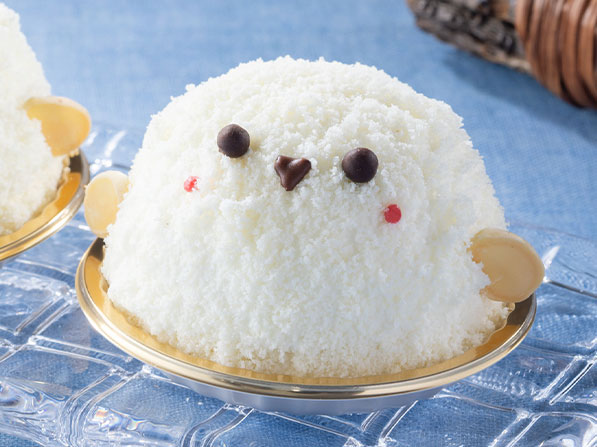 シマエナガのケーキ