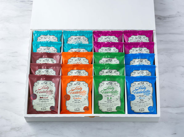 6種のタルトレットギフト〈Lボックス〉<br>(紙袋1枚付き）