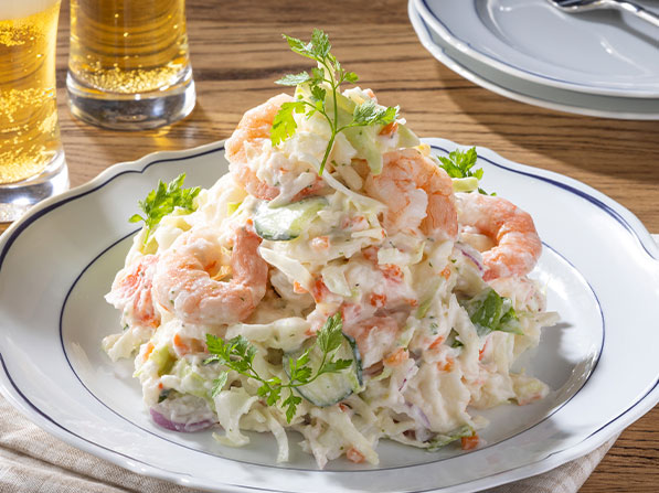 海老のシャキシャキポテトサラダ