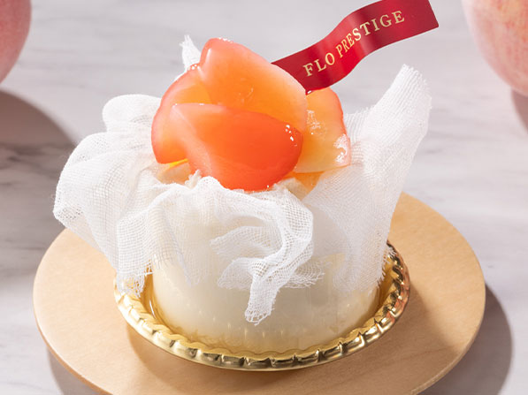 白桃のレアチーズケーキ～クレームダンジュ～