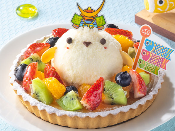 シマエナガチーズタルト