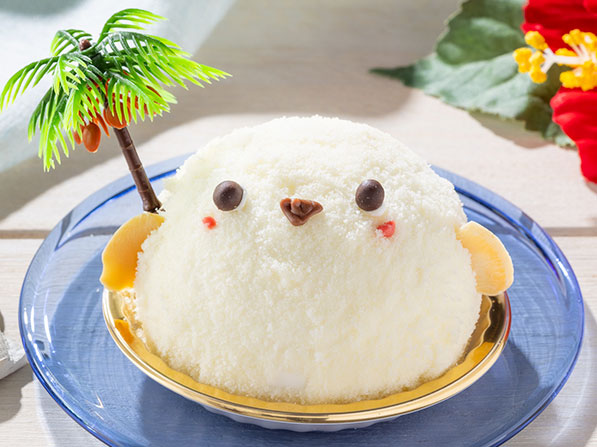 常夏！シマエナガのケーキ