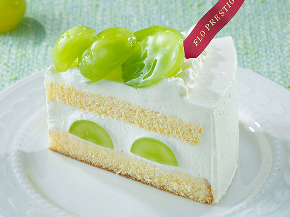 シャインマスカットのショートケーキ