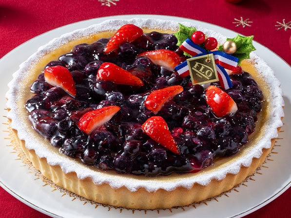 Xmasベリーベリーチーズタルト