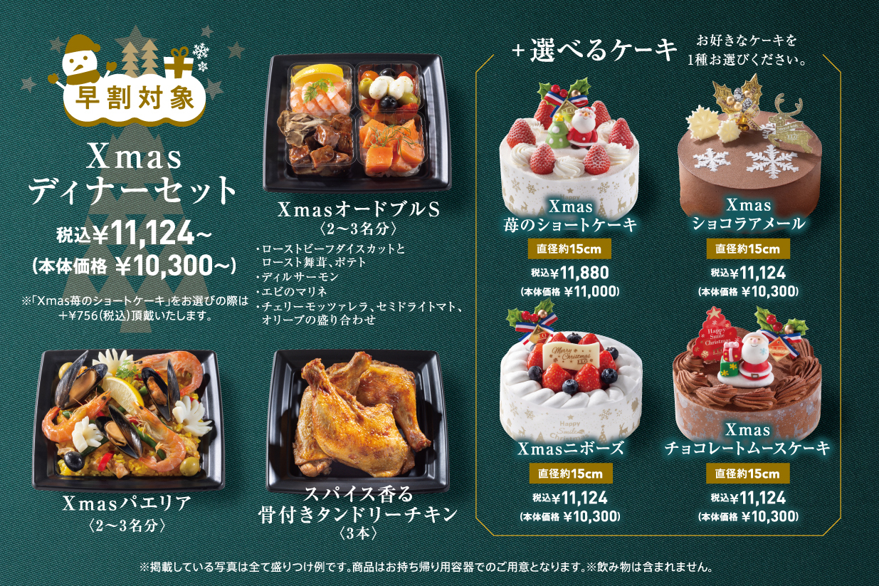 ディナーセット詳細